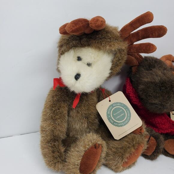 Vintage Lot of Boyds Bears Set of three Christma theme bears With tags - Picture 4 of 9